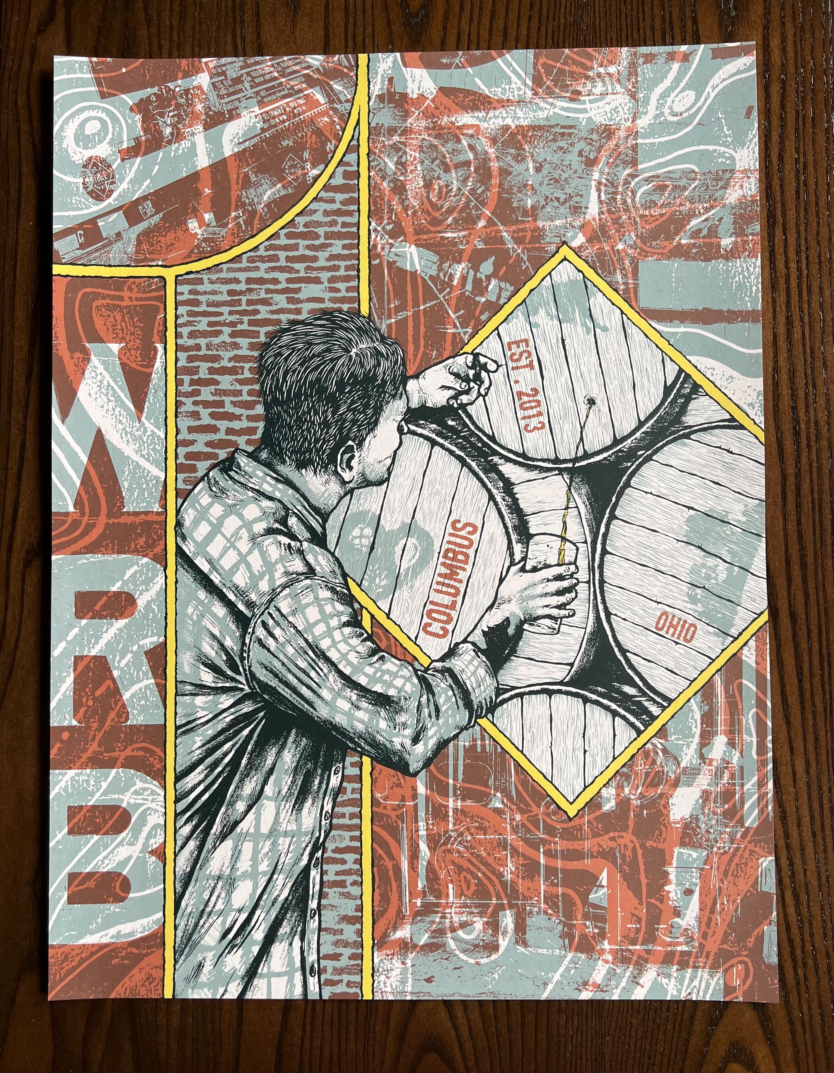 10th Anniversary Poster – Wolf's Ridge Brewing