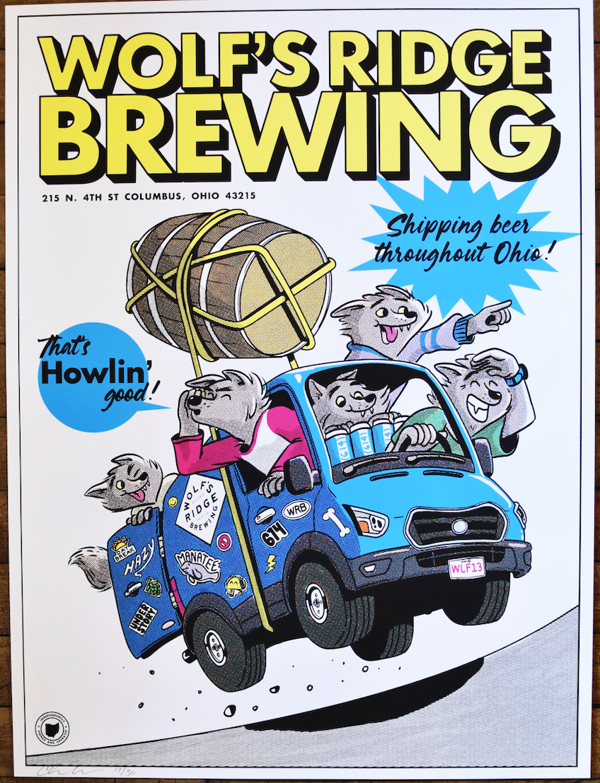 Poster – Wolf's Ridge Brewing